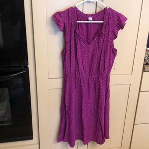 NWT Old Navy polka dot dress size M